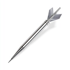 Precision targeting dart arrow with metal tip in sports environment dynamic focus shot