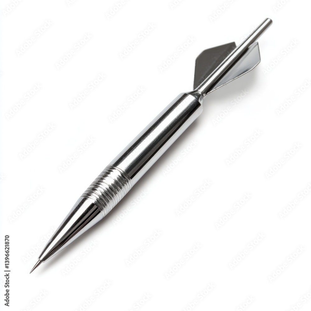 Poster precision targeting dart arrow with metal tip in sports environment dynamic focus shot