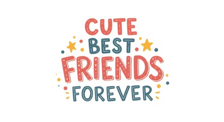 Colorful illustration celebrating the enduring bond of friendship and loyalty