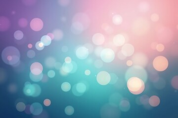 Fototapeta premium Pastel bokeh background for digital design and abstract art projects with soft light and blurred effect