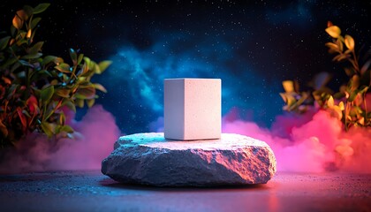 Product Display Night Scene