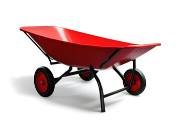 Red Wheelbarrow: Sturdy, Durable Cart