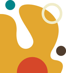 Corner Circle Design Element Set