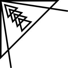 Corner Shape Border Element Set