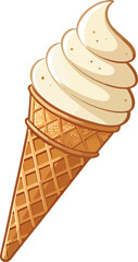 ice cream vector design icon style logotype art illustrator, summer element 