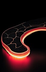 red and black background