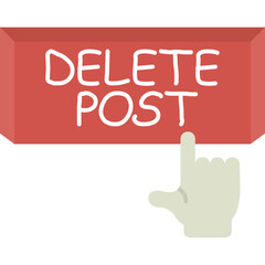 Delete Post Icon