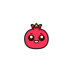 food, illustration, fruit, vector, cartoon, set, icon, isolated, fresh, strawberry, cute, funny, healthy, background, pear, cherry, character, design, banana, flat, apple, organic, orange, collection,