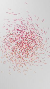 Particle Twist Animation Horizontal Logo Reveal MOGRT 165