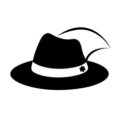 hats icon, hats silhouette vector illustration-simple silhouette illustration of hats, perfect for hats logos and icons