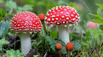 Obraz premium Nature Walks: Taking a walk in nature, noticing the colors, scents, and sounds around you, deepening your relaxation and strengthening your bond with the earth. 