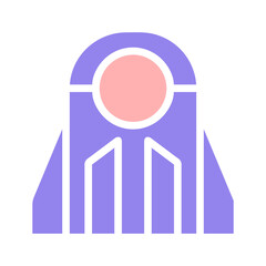 Abstract Geometric Icon Shape Style Illustration