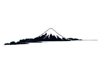 浮世絵　山　その3