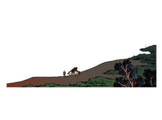 浮世絵　峠　その2