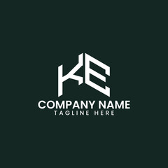 Modern Geometric Letter Logo Design