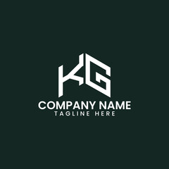 Modern Geometric Letter Logo Design