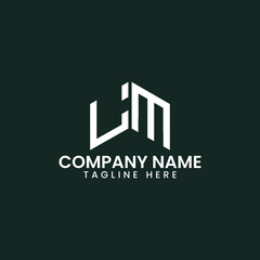 Modern Geometric Letter Logo Design