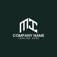 Modern Geometric Letter Logo Design