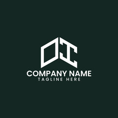 Modern Geometric Letter Logo Design