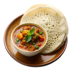 Kerala Style Appam and Stew Dish