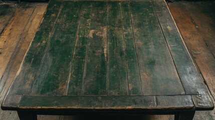 Vintage wooden table top