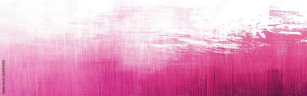 Poster abstract pencil strokes background with gradient transitioning from white to vibrant pink, creating 