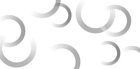 Modern geometrical dynamic and seamless abstract white background.Blue and White background with gradient circles. abstract digital future technology concept background. Light circles template design.