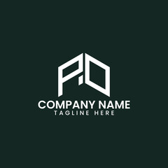 Modern Geometric Letter Logo Design