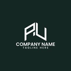 Modern Geometric Letter Logo Design