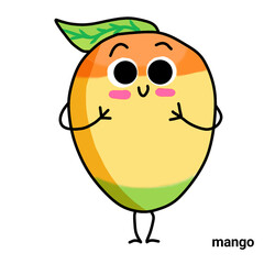 ood, fruit, illustration, vector, cartoon, set, icon, isolated, strawberry, fresh, pear, healthy, funny, orange, banana, character, background, apple, cute, design, face, cherry, flat, organic, lemon,