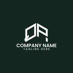 Modern Geometric Letter Logo Design