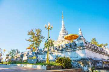 "Wat Phrathat Khao Noi" Temple at Nan Province, Thailand. Asia.