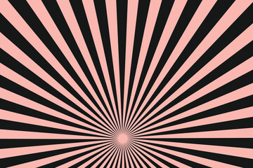 Fototapeta premium Abstract background with rays retro starburst. Radial spiral stripes backdrop. Comic design element. Vintage beam sunburst texture. Classic vintage sun rays pattern.