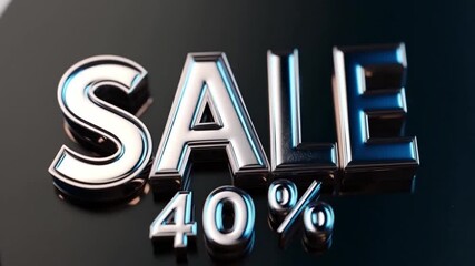 Shoppers are treated to a special promotion featuring a significant 40 percent discount. This limited time offer invites consumers to take advantage of great savings on various items