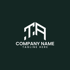 Modern Geometric Letter Logo Design