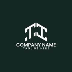 Modern Geometric Letter Logo Design
