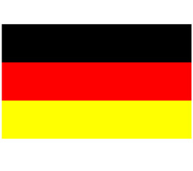 german flag vector illustration