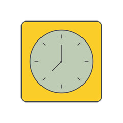 clock vector illustration
