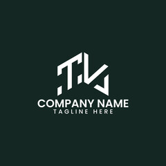 Modern Geometric Letter Logo Design