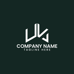 Modern Geometric Letter Logo Design