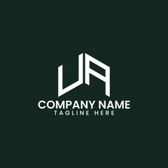 Modern Geometric Letter Logo Design