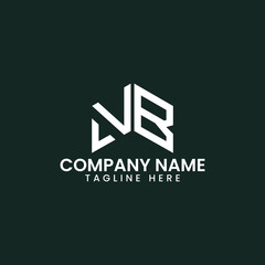 Modern Geometric Letter Logo Design