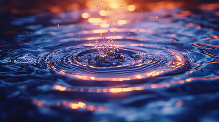 Concentric rotating discs of polished ceramic and liquid mercury, animated freeze-frame with motion trails