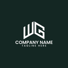 Modern Geometric Letter Logo Design