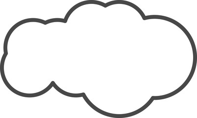 White clouds for coloring. © Dai Yim
