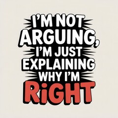 Trendy Text-Based T-Shirt Design &ndash; Typography Graphic for Apparel and Print