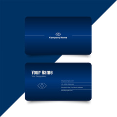 Simple minimal corporate business card layout. creative modern name card and business card. Clean Design. corporate design template, professional simple aesthetic business card template.Ready to print