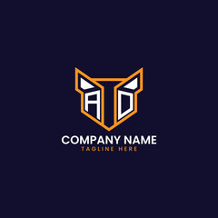 Tech-Inspired Geometric Logo Design