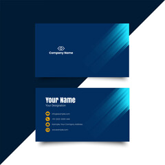 Simple minimal corporate business card layout. creative modern name card and business card. Clean Design. corporate design template, professional simple aesthetic business card template.Ready to print