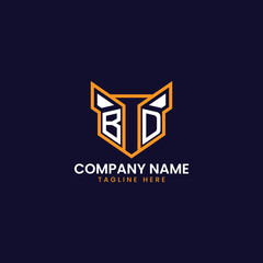 Tech-Inspired Geometric Logo Design